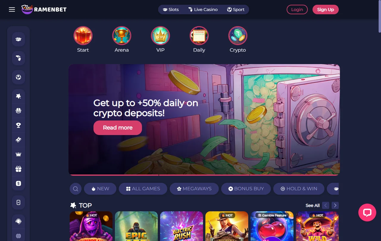 Ramenbet Casino review covering overall site experience for Canada players