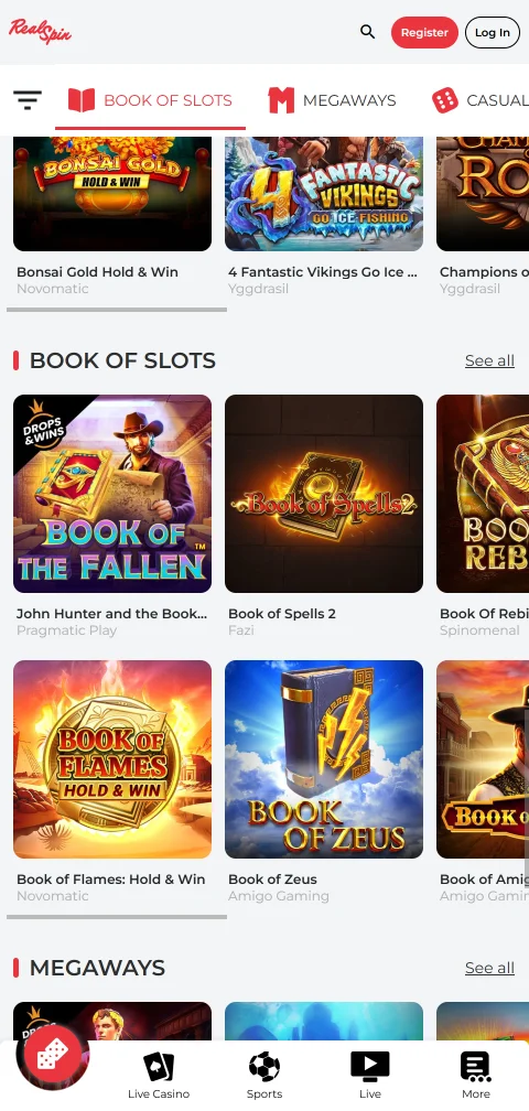 RealSpin Casino security and licensing details for player protection