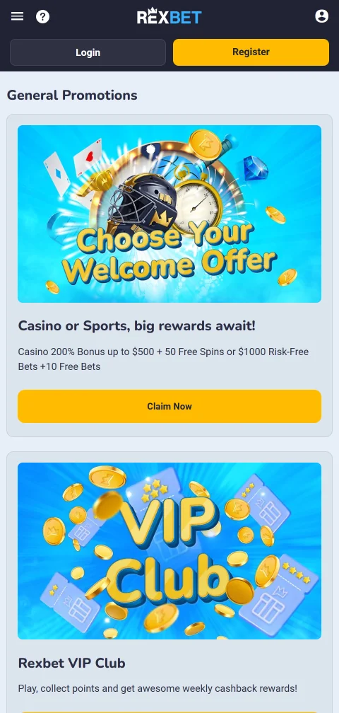 Rexbet Casino security, licensing, and player protection