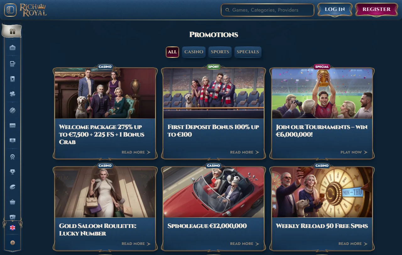 RichRoyal Casino bonus terms and wagering conditions explained for players
