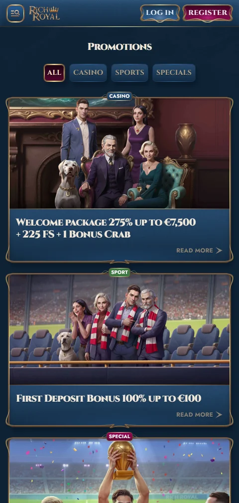 RichRoyal Casino security, licence context, and player protection overview