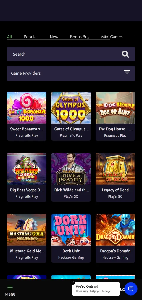 Rizz Casino deposits, withdrawals and payment options
