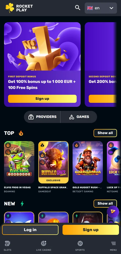 RocketPlay Casino mobile access for Canadian players on phones and tablets