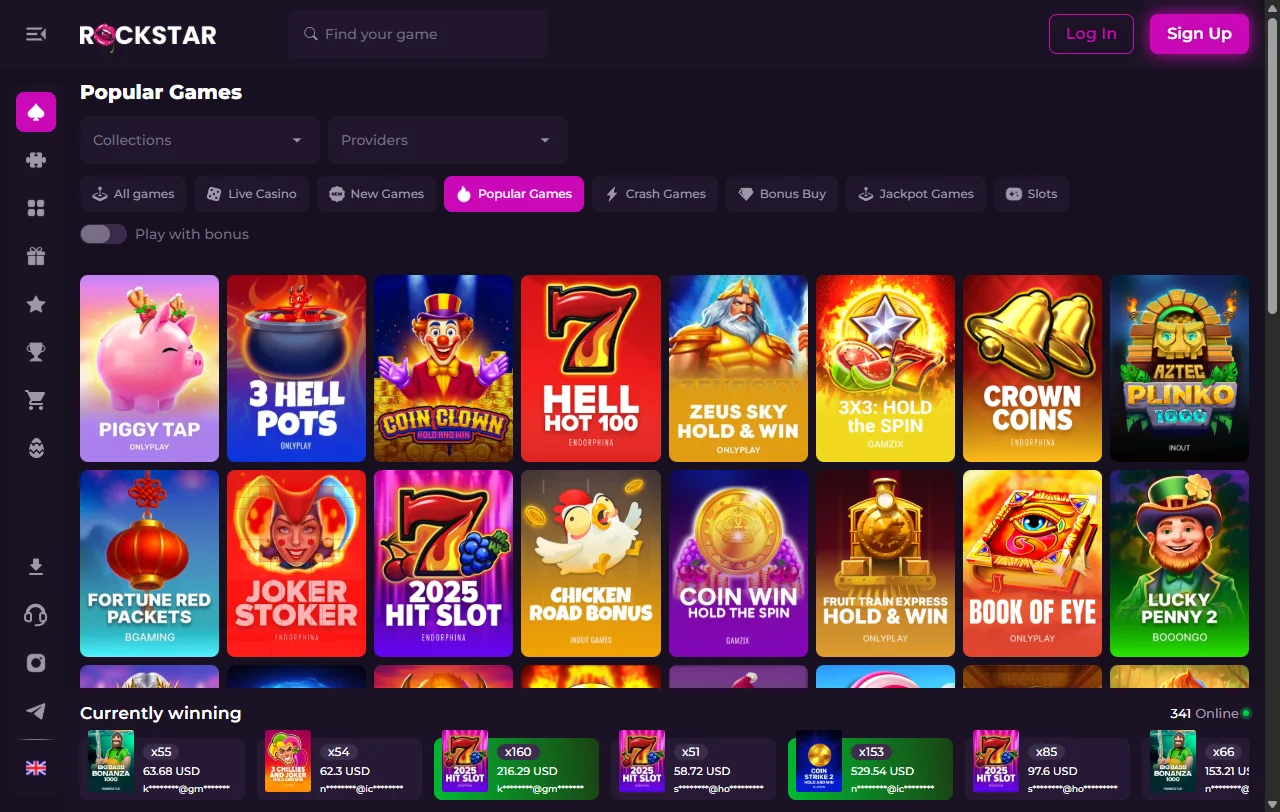 Rockstar Casino bonuses and promotions explained for careful comparison