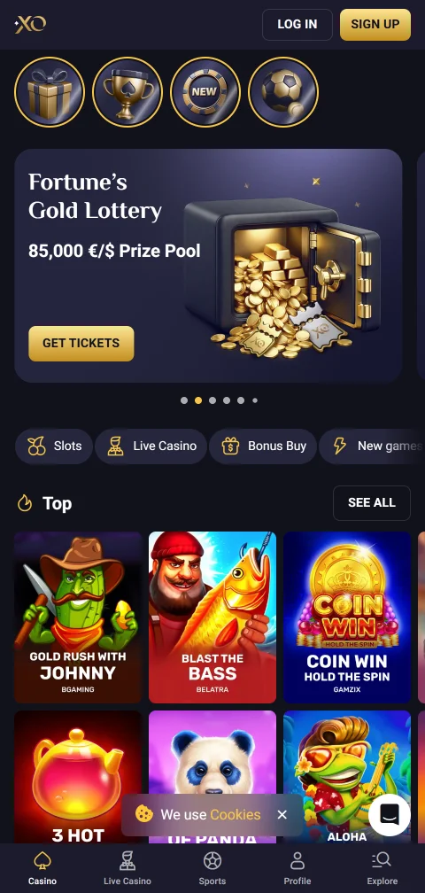 RollXo Casino mobile access and smartphone play overview in Canada