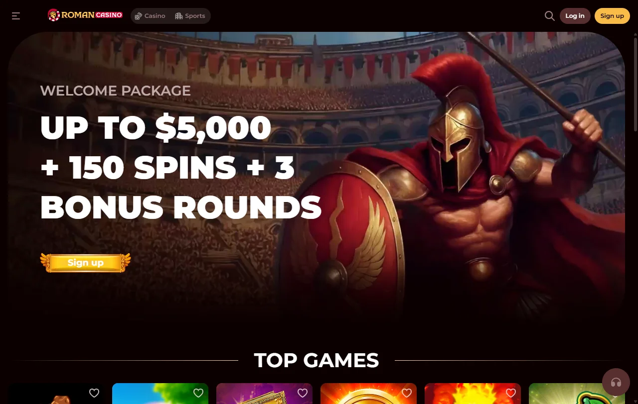 Roman Casino review covering core features for Canada players
