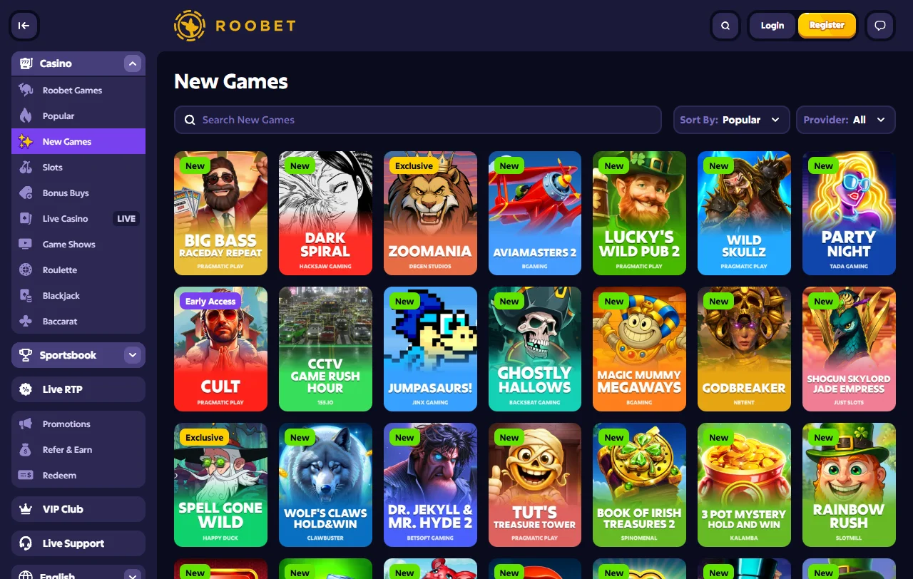 Roobet Casino bonus terms and promotional structure for Canadian players