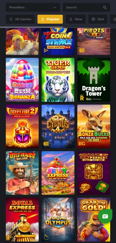 Royal Reels Casino deposits, withdrawals and payment methods for Canada