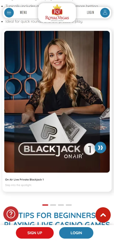 Royal Vegas Casino security, licence, and player protection summary