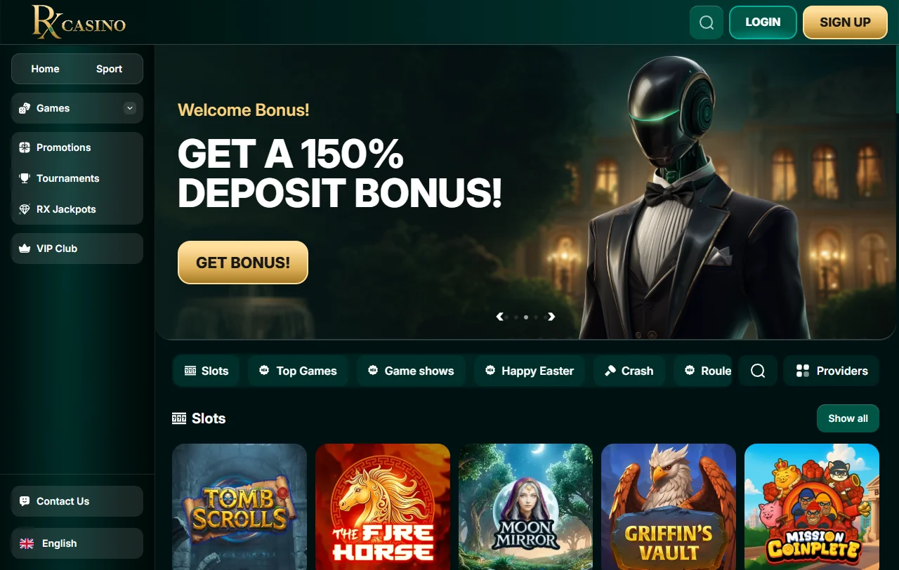 RX Casino review overview for Canada players and platform evaluation