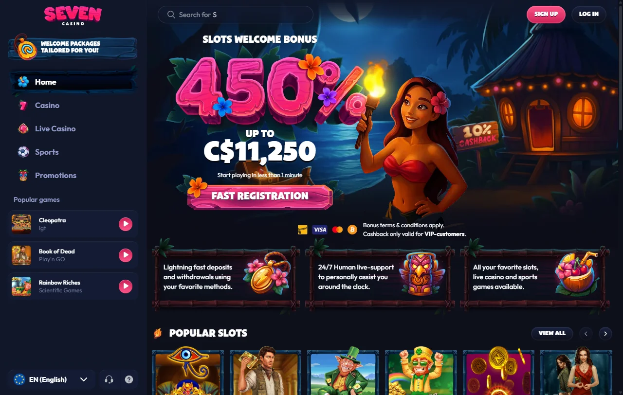 Seven Casino review for Canada players and offshore market context