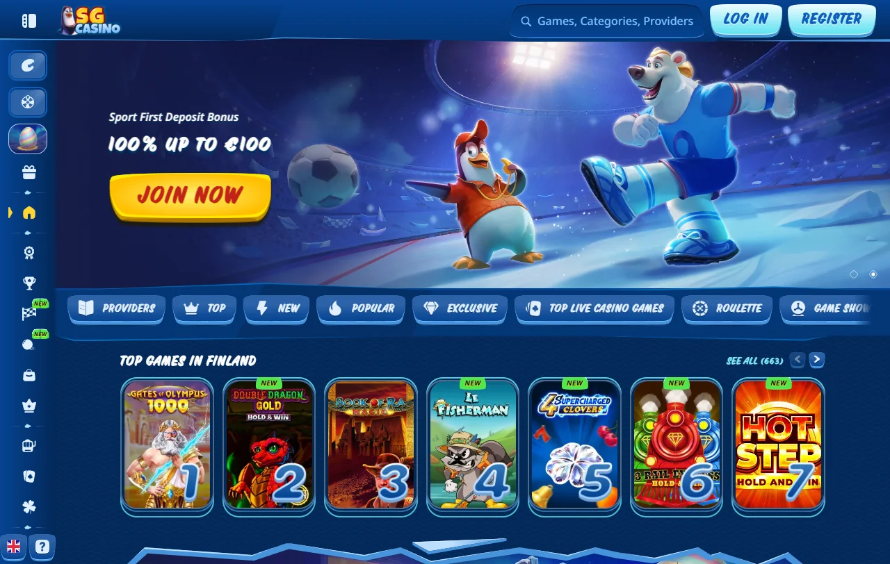 SG Casino review of platform features for Canada players