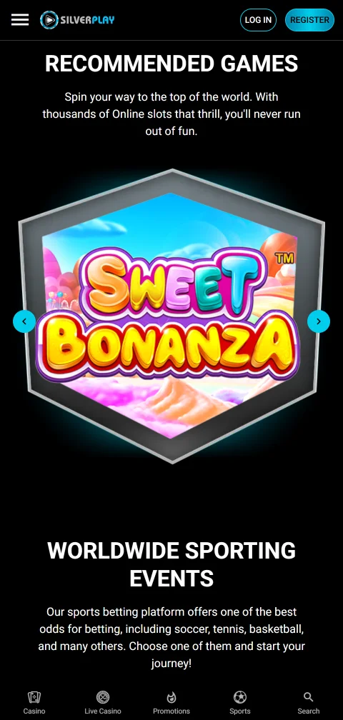 SilverPlay Casino mobile access and device compatibility