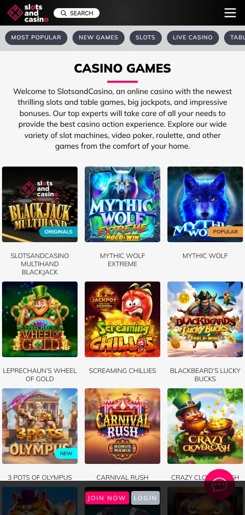SlotsAndCasino security and licence summary for player protection