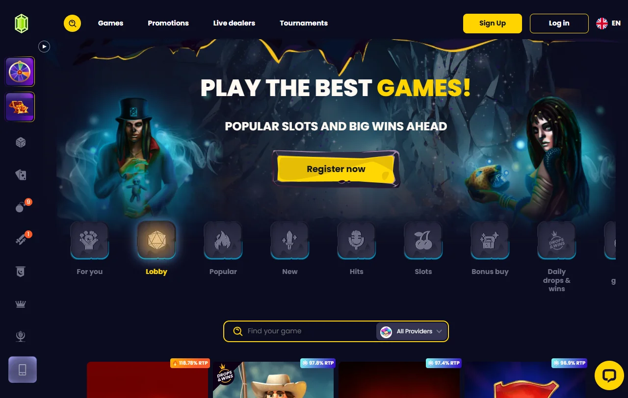 Slotsgem Casino bonus terms and promotional structure for Canada
