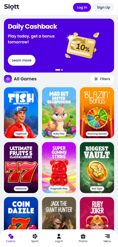 Slott Casino mobile access and Canadian compatibility review