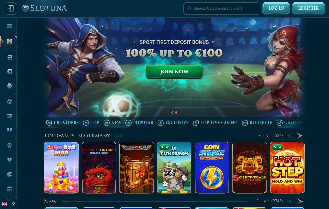 Slotuna Casino review covering games, banking, and bonus terms for Canada