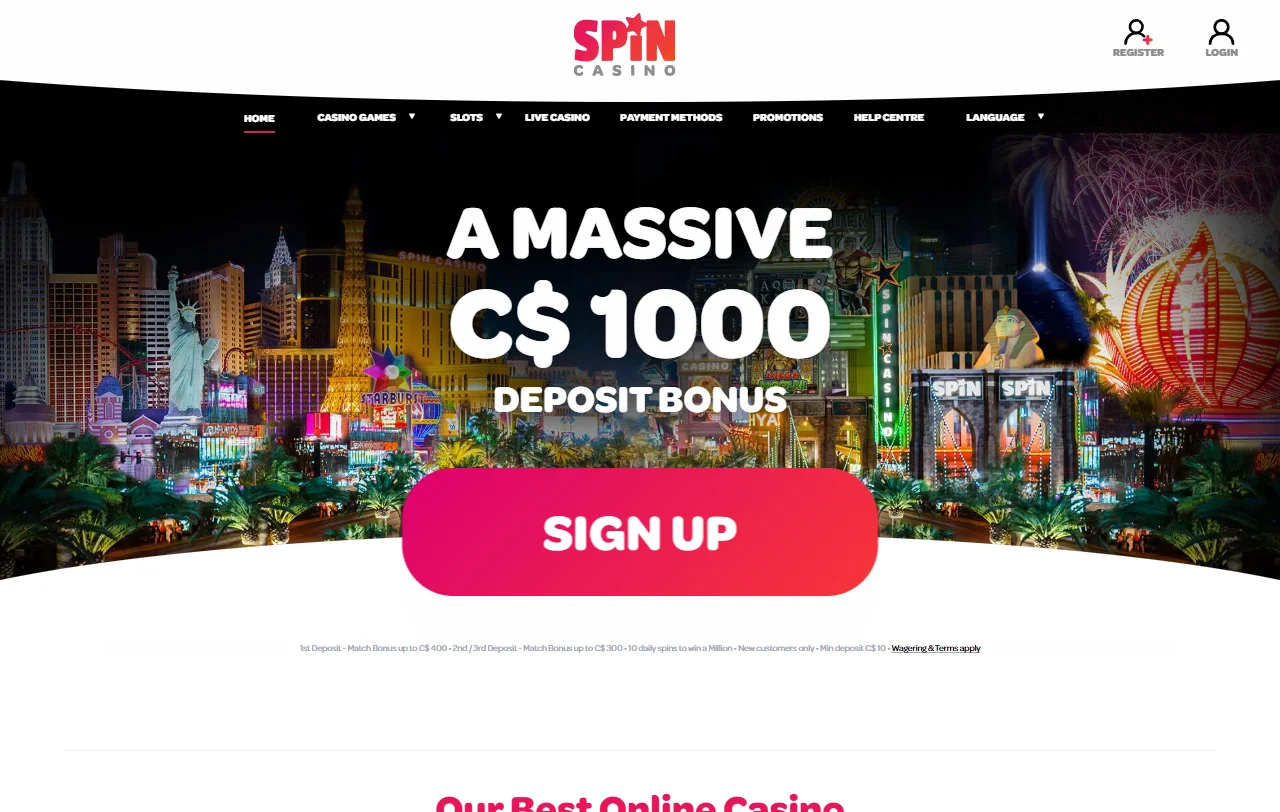 Spin Casino review overview for Canada players and core features