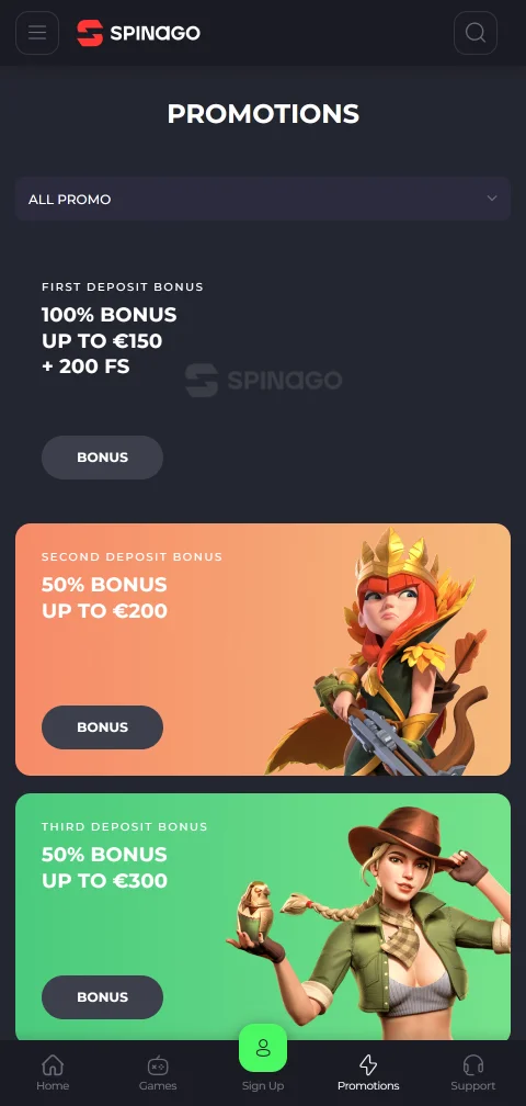 Spinago Casino deposits, withdrawals, and payment methods explained