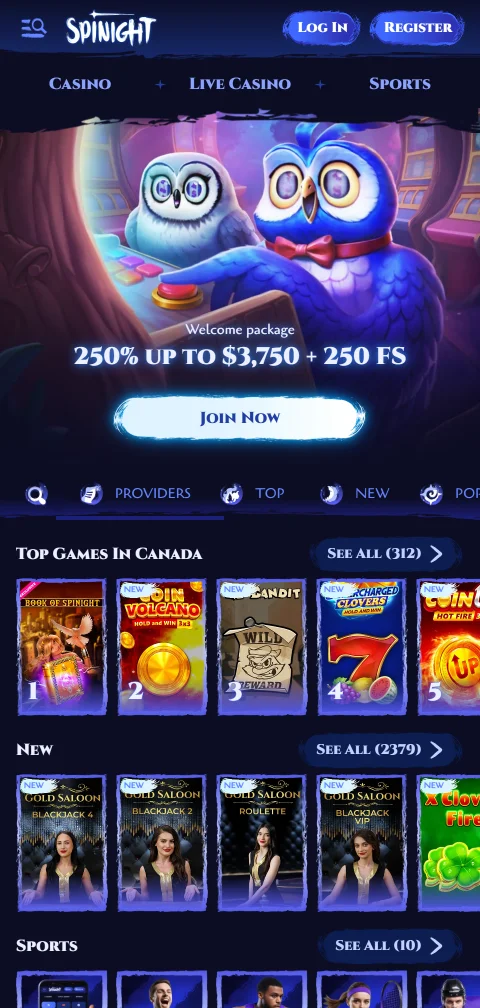 Spinight Casino mobile access and responsive play on phones