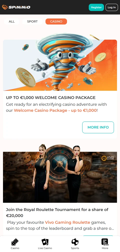 Spininio Casino security, licensing, and player protection summary
