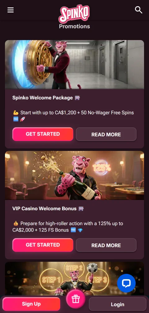 Spinko Casino deposits, withdrawals, and payment method overview