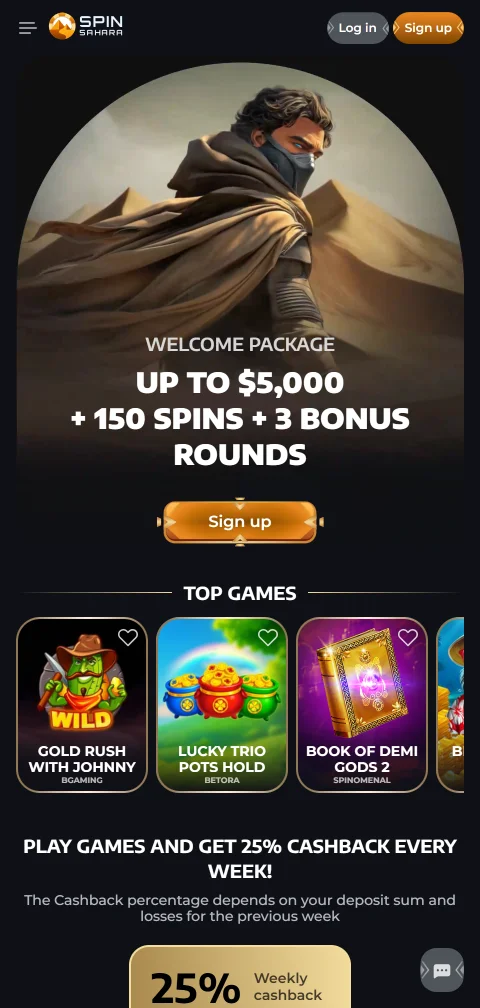 SpinSahara Casino mobile access for browser-based play on phones