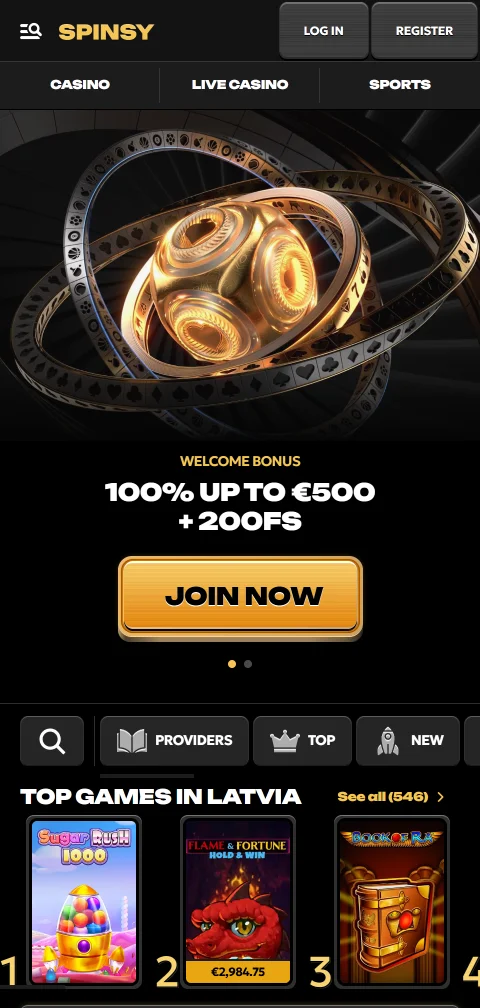 Spinsy Casino mobile access and smartphone compatibility