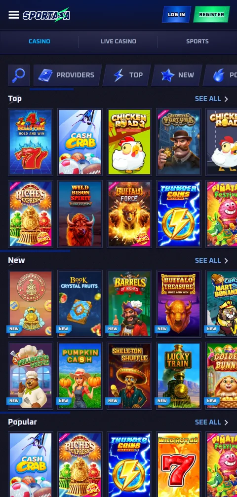 Sportaza Casino payments and withdrawal methods for Canada accounts