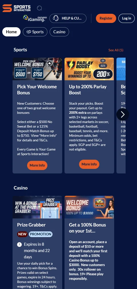 Sports Interaction Casino licensing and player protection overview for trust