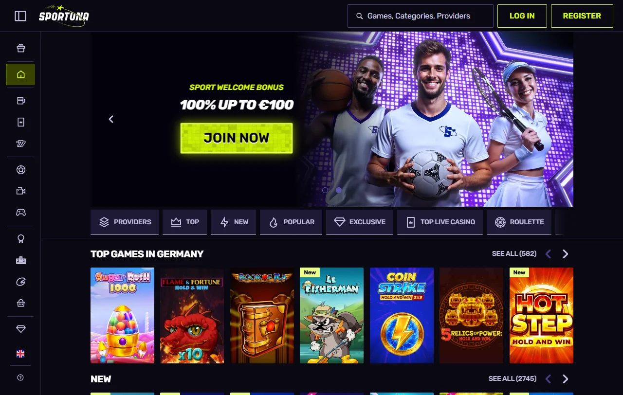 Sportuna Casino complete review and Canada player analysis