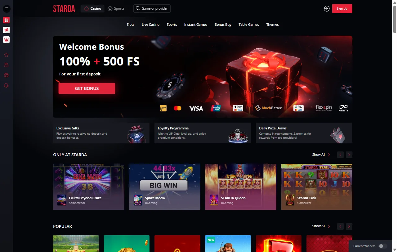 Starda Casino review with Canada-focused platform overview and key findings