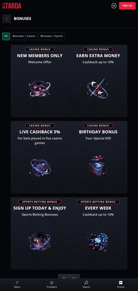 Starda Casino payment methods, deposits, and withdrawals explained