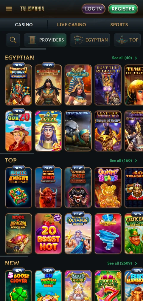 Talismania Casino security, licence details and player protections