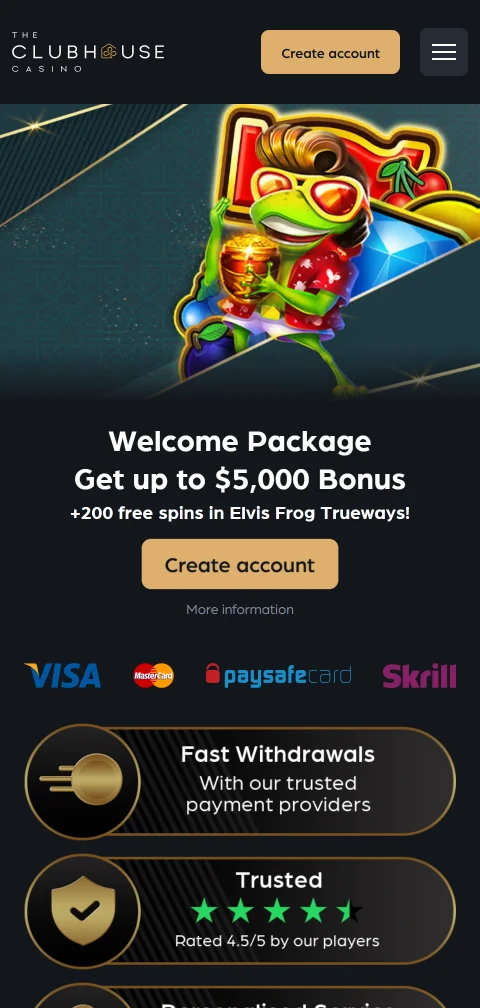 The Clubhouse Casino mobile access and browser experience for Canada