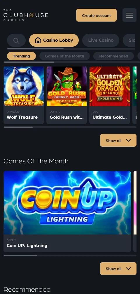 The Clubhouse Casino deposits withdrawals and banking methods explained