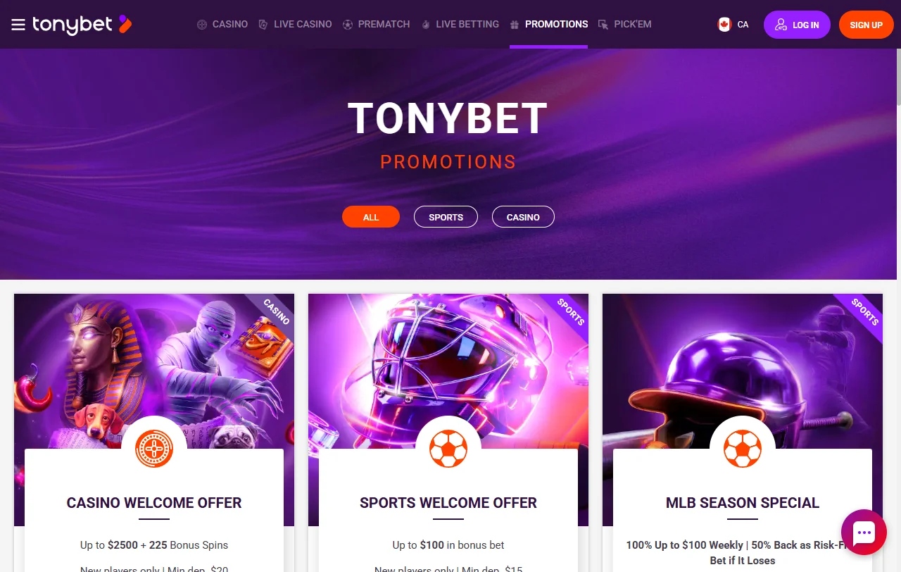 Tonybet Casino bonus analysis covering welcome offers and wagering terms