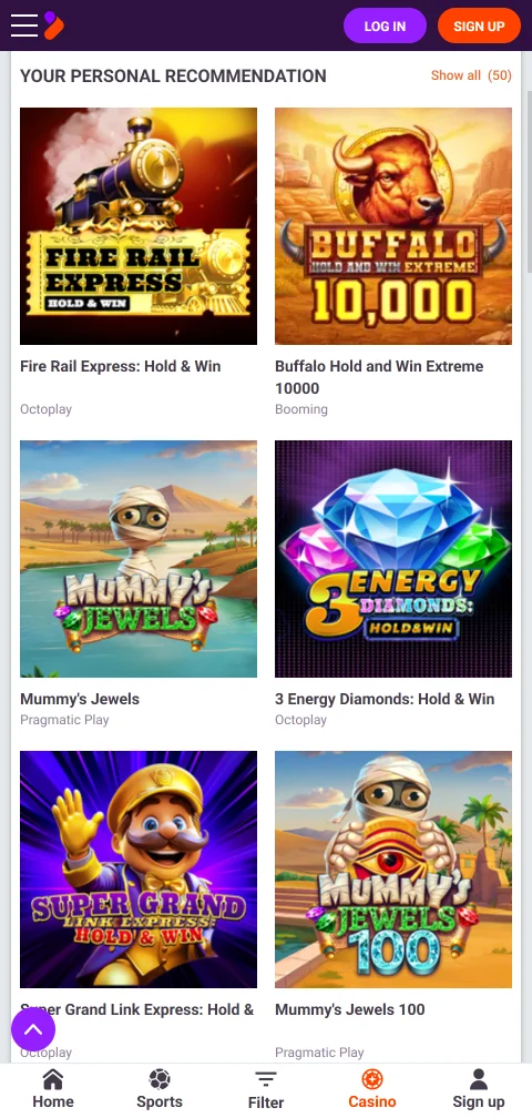 Tonybet Casino payments with deposits, withdrawals, and Canadian methods