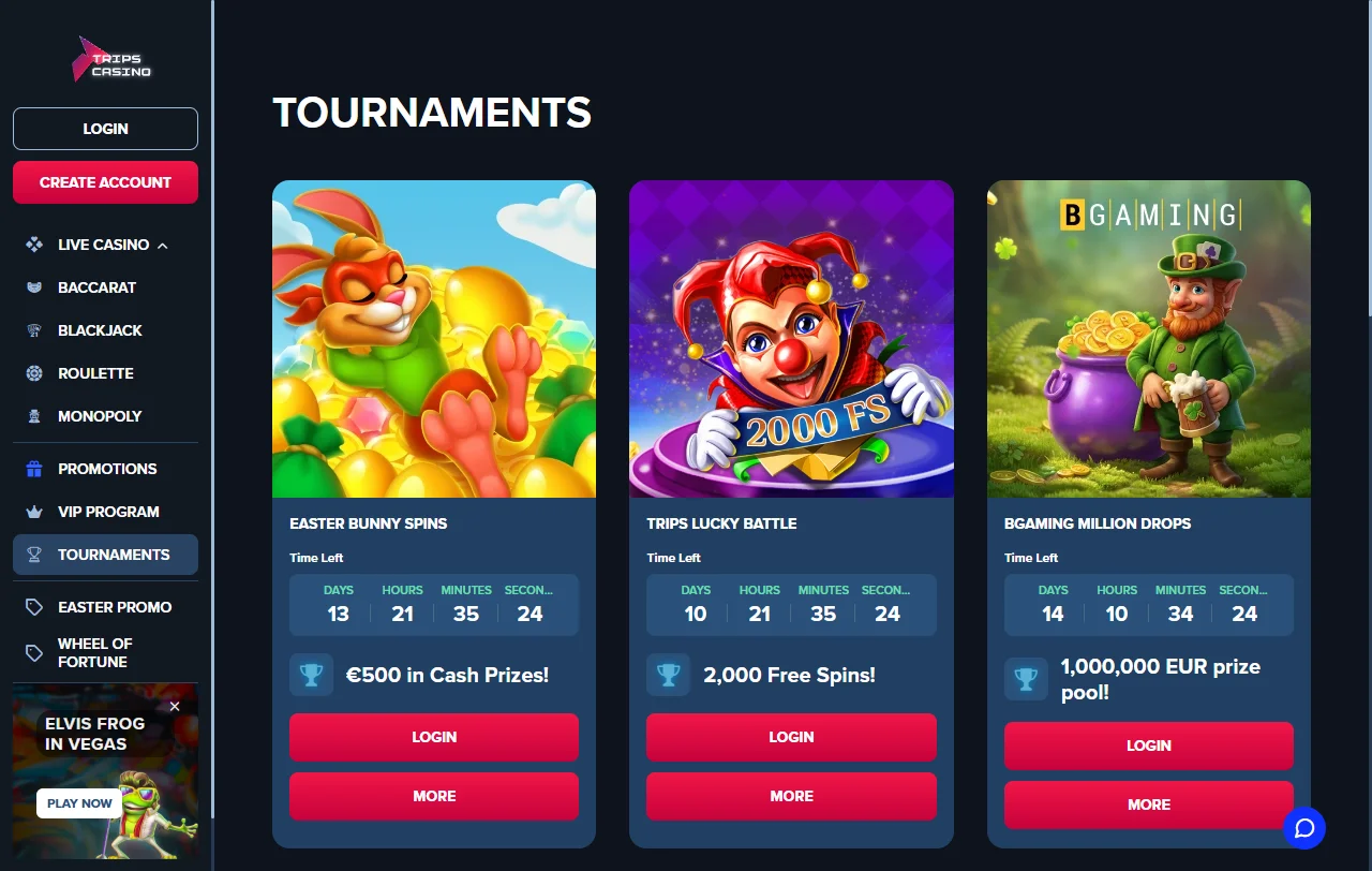 Trips Casino bonuses promotions and welcome offer analysis for readers
