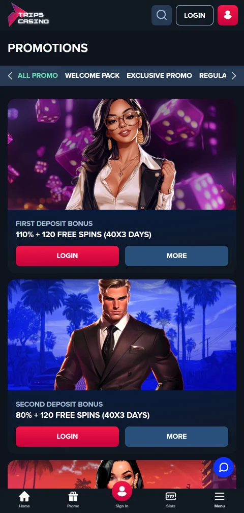 Trips Casino deposits withdrawals and payment methods explained clearly