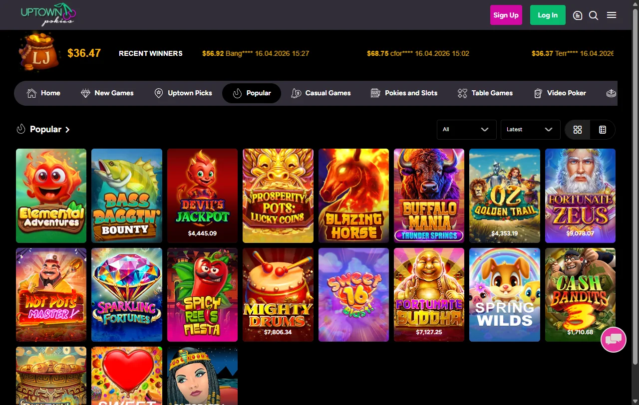 Uptown Pokies Casino bonus terms and welcome offer analysis for Canada