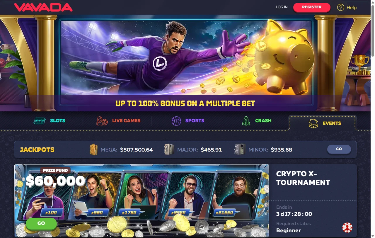 Vavada Casino games and slots overview