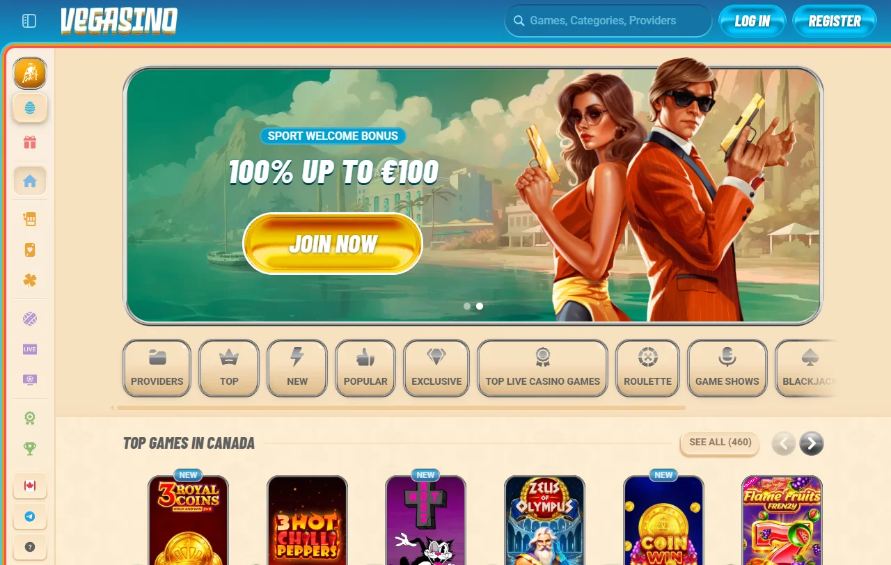 Vegasino Casino overview for Canada players seeking independent analysis