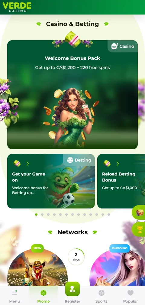 Verde Casino banking methods, deposits, and withdrawals explained