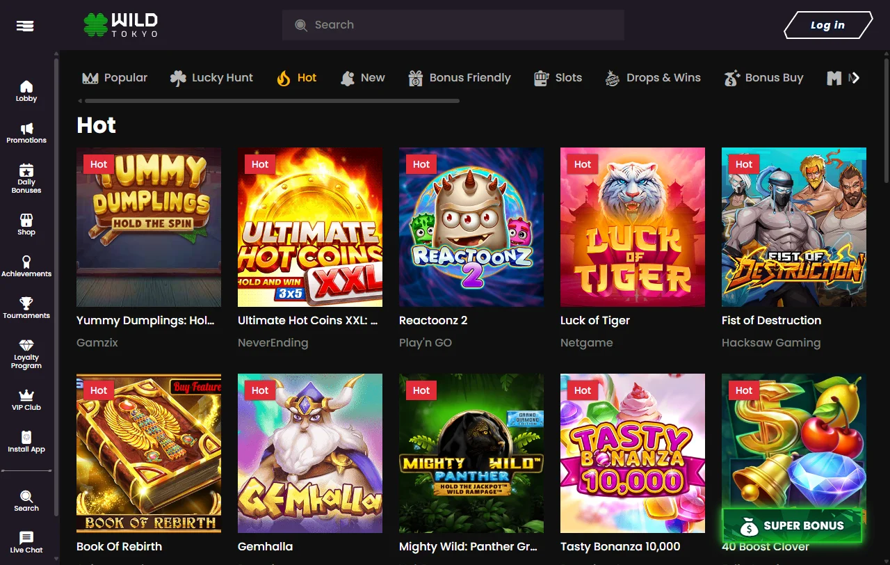 Wild Tokyo Casino bonuses, wagering, and welcome offer terms explained