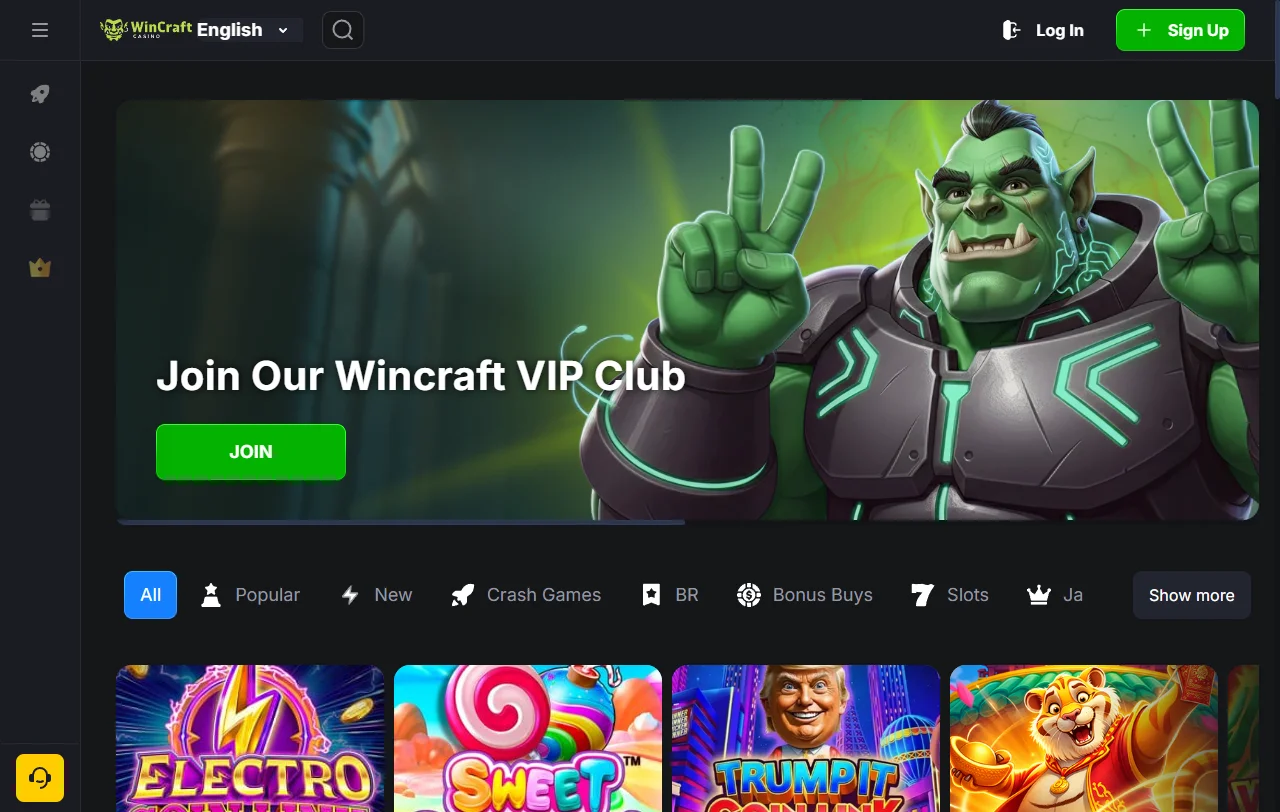 WinCraft Casino overview for Canada players and practical review context