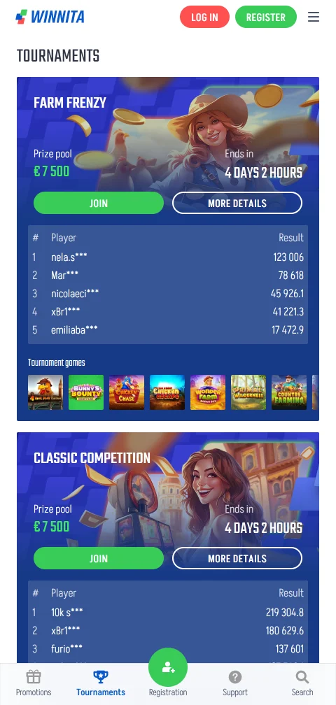 Winnita Casino deposits and withdrawals with Interac, cards, and crypto