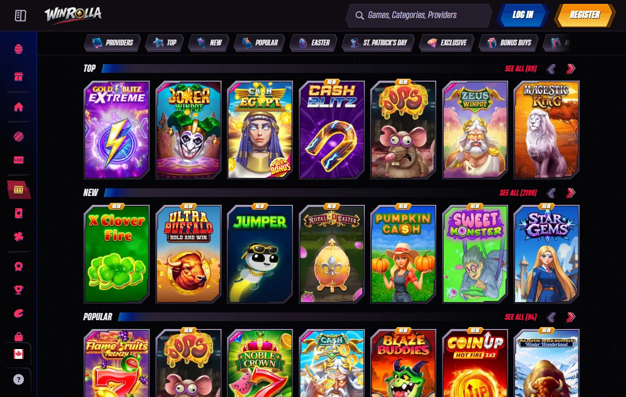 WinRolla Casino bonus structure and welcome offer overview for Canadian players