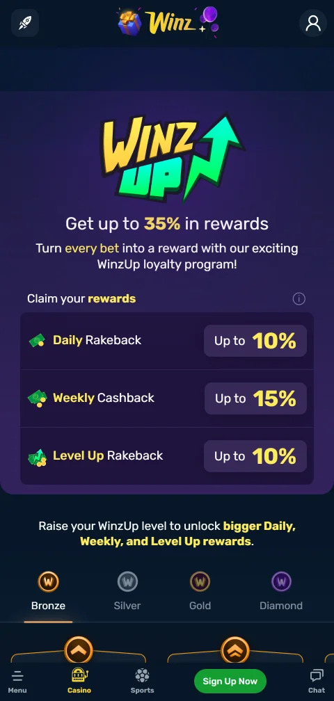 Winz Casino licensing, encryption, and player protection focus