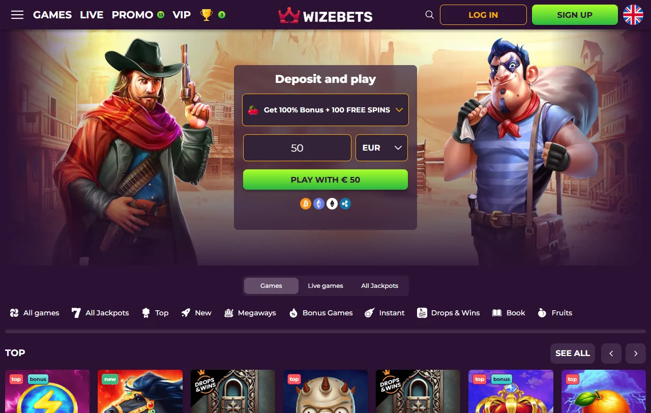 Wizebets Casino review of games, payments, and trust factors